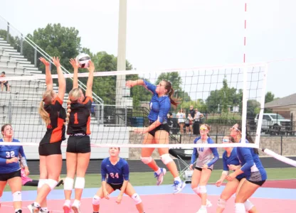 'Battle on the Turf': South Range puts on 20-team exhibition event outdoors to open volleyball season